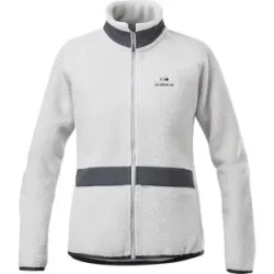 Eider Fleecejacke mit Steppung &ndash; Damen / Frau &ndash; Rosael Sherpa Fleece W Rosael Sherpa Fleece Light Grey für Damen Größe S Grau