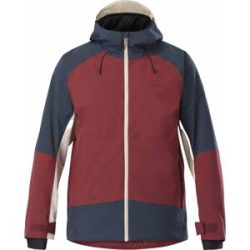 Eider Isolierende und wasserfeste Jacke M Arias 2L Insulated Jkt Carmin für Herren Größe S Bordeaux