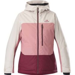 Eider Isolierende und wasserfeste Jacke W Becca 2L Insulated Jkt Carmin für Damen Größe M Bordeaux