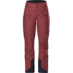 Eider Wärmende und wasserfeste Hose aus GORE-TEX® W Ayas Gore Tex Insulated Pnt Carmin für Damen Größe S Bordeaux