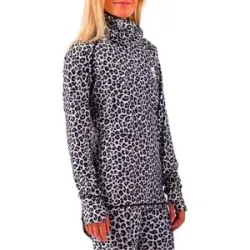 Eivy Funktionsunterwäsche  Icecold Gaiter Top Snow Leopard für Damen Größe XS Weiß