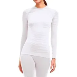 Falke Sous-vêtement technique Longsleeved Shirt W White für Damen Größe L Weiß