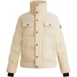 Fusalp Isolierende Skijacke aus zwei Materialien Carlo Velvet Desert für Herren Größe 50 Beige