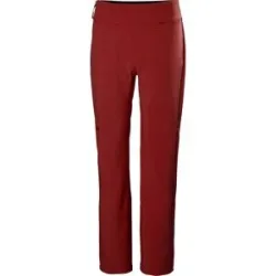 Helly Hansen Pantalon softshell extensible W Nora Softshell Pant Mars Red für Damen aus Softshell Größe M Rot