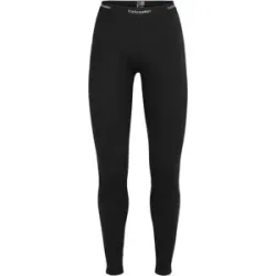 Icebreaker Legging aus Merinowolle &ndash; Damen / Frau &ndash; W Merino 200 Oasis Leggings W Merino 200 Oasis Leggings Black für Damen aus Wolle