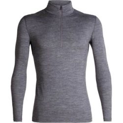 Icebreaker Unterwäsche aus Merinowolle &ndash; Herren &ndash; Merino 200 Oasis LS Half Zip M Merino 200 Oasis LS Half Zip Gritstone Heather für