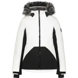 Icepeak Stepp- Und Daundenjacken Stretch Ski /Snowboard Eveleth W Blanc Optique für Damen Größe 38 FR Weiß