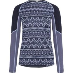 Kari Traa Technisches Oberteil aus Merinowolle Malia LS Dark Navy Blue für Damen aus Wolle Größe S Navy blau