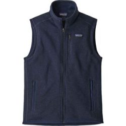 Patagonia Leichte und warme Fleece-Weste M's Better Sweater Vest New Navy für Herren Größe S Navy blau