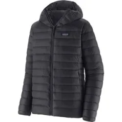 Patagonia Stepp- Und Daundenjacken aus Naturdaunen &ndash; Herren &ndash; M's Down Sweater Hoody M's Down Sweater Hoody Black für Herren -