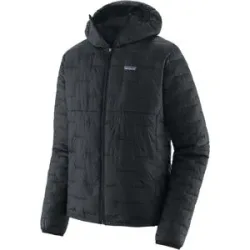 Patagonia Leichte Isolationsjacke M's Micro Puff Hoody Black für Herren Größe XL schwarz