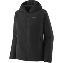 Patagonia Atmungsaktive Isolationsjacke M's Nano-Air Light Hybrid Hoody Black für Herren Größe XL schwarz