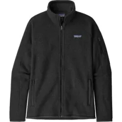 Patagonia Fleecepulli aus recycelten Materialien W's Better Sweater Jkt Black für Damen Größe M schwarz