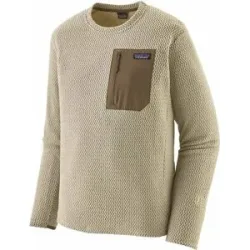 Patagonia Trikot mit langen ärmeln M's R1 Air Crew Pelican für Herren Größe S Beige