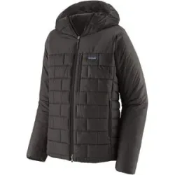 Patagonia Stepp- Und Daundenjacken aus PrimaLoft® M's Hi-Loft Nano Puff Hoody Black für Herren Größe M schwarz