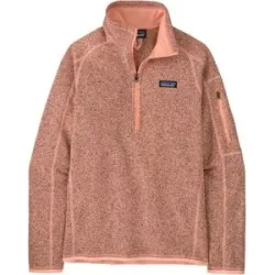 Patagonia Warmer Fleece-Pullover mit Reißverschluss &ndash; Damen / Frau &ndash; W's Better Sweater 1/4 Zip Peach Sherbet W's Better Sweater
