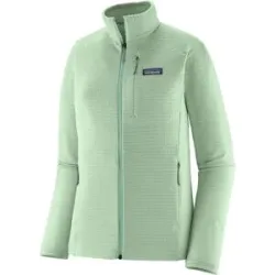 Patagonia Technisches Fleece mit Reißverschluss Polartec® W's R1 Jkt Thin Ice für Damen Größe S Blau
