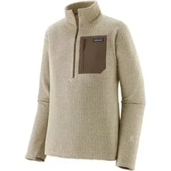 Patagonia Schnell trocknendes Fleece mit Waffelmuster und Reißverschluss &ndash; für Herren &ndash; M's R1 Air Zip Neck Pelican M's R1 Air