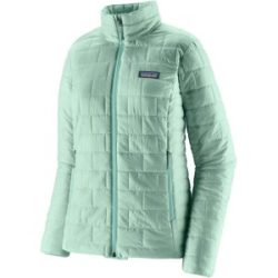 Patagonia Warme Stepp-und PrimaLoft® Daundenjacke W's Nano Puff Jkt Thin Ice für Damen Größe S Blau