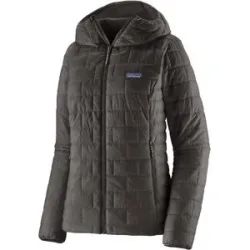 Patagonia Warme Stepp-Und Daundenjacken für PrimaLoft® Damen / Frauen W's Nano Puff Hoody Black W's Nano Puff Hoody Black für Damen Größe S