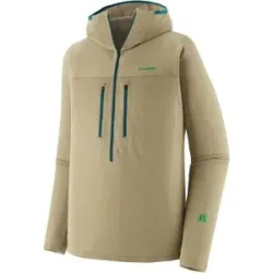 Patagonia Ultraleichte, atmungsaktive Fleecejacke mit Reißverschluss &ndash; Herren &ndash; M's R1 Ultralight Hoody M's R1 Ultralight Hoody