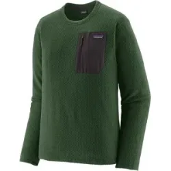 Patagonia Fleecejacke mit langen ärmeln &ndash; Herren &ndash; M's R1 Air Crew M's R1 Air Crew Treeline Green für Herren Größe S Grün