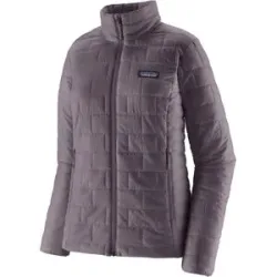 Patagonia Leichte Stepp-Und PrimaLoft® Daundenjacke &ndash; Damen / W's Nano Puff Jkt W's Nano Puff Jkt May Grey für Damen Größe M Grau