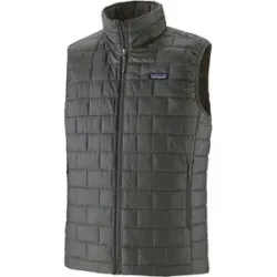 Patagonia ärmellose Stepp-Und Primaloft® Daundenjacke &ndash; Herren &ndash; M's Nano Puff Vest M's Nano Puff Vest Forge Grey für Herren -