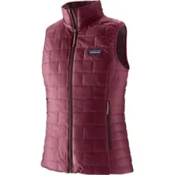 Patagonia ärmellose Stepp-Und Primaloft® Daundenjacke &ndash; Damen / Frauen &ndash; W's Nano Puff Vest W's Nano Puff Vest Berry Fig für