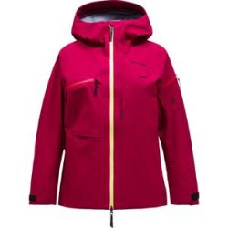 Peak Performance Skijacke aus GORE-TEX W Alpine Gore-Tex 3L Jacket Vertical Zenit für Damen Größe S Bordeaux