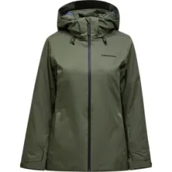 Peak Performance Isolierende Skijacke ? Damen ? Anima 2L Insulated Jacket W Anima Insulated Jacket Pine Needle für Damen Größe M Khaki