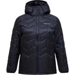 Peak Performance Doudoune légère et polyvalente W Elevate Liner Hood Black für Damen Größe S schwarz