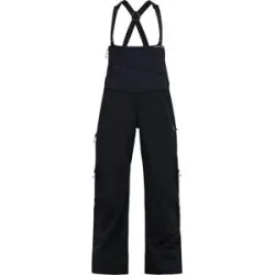 Peak Performance Wasserfeste Skitourengehen-Latzhose &ndash; Damen / Frau &ndash; W Ascent Softshell Bib Pants W Ascent Softshell Bib Pants Black