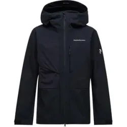 Peak Performance Wasserfeste Skitourengehen-Jacke &ndash; Herren &ndash; M Ascent Softshell Jacket M Ascent Softshell Jacket Black für Herren aus