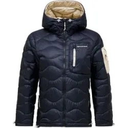 Peak Performance Warme Stepp-Und Daundenjacke für Skitourengehen &ndash; Damen / Helium Utility Down Hood W Helium Utility Down Hood Black Sand