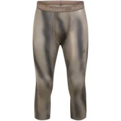 Peak Performance Sous-vêtement technique ultradoux et stretch M Aop Spirit Short John 339 Ray für Herren Größe M Beige