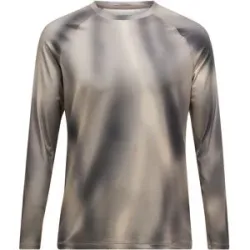 Peak Performance Sous-vêtement technique ultradoux et stretch M Aop Spirit Crew 339 Ray für Herren Größe M Beige