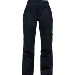 Peak Performance Pantalon de ski imperméable, coupe-vent et respirant W Anima 3L Pants Black für Damen Größe M schwarz