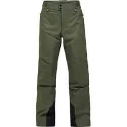 Peak Performance Pantalon de ski 2 couches isolant M Maroon Insulated Pants Pine Needle für Herren Größe M Khaki