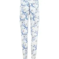 Picture Organic Clothing Weicher und bequemer Thermo-Leggings Milita Printed Bottom Schrubby Print für Damen Größe L Blau