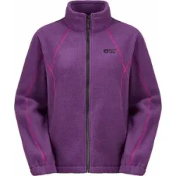 Picture Organic Clothing Fleece mit Reißverschluss und Stehkragen Zelkova Zip Fleece Grape Royal für Damen Größe M Violett