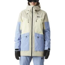 Picture Organic Clothing Wasserfeste und atmungsaktive Skijacke Haakon Jkt Pure Cashmere für Damen Größe S Beige