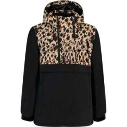 Protest Wasserfeste Ski-Anorak Prtviper Anorak True Black für Damen aus Wolle Größe M schwarz