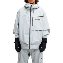 Quiksilver Veste de ski/snowboard Full Rig 20K Jacket Quarry für Herren Größe S Grau