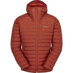 Rab Warme Daunenjacke Microlight Alpine Jacket Tuscan Red für Herren Größe M Rot