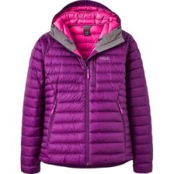 Rab Warme Stepp-Und Daundenjacken &ndash; Damen / Frauen Microlight Alpine Jacket W Microlight Alpine Jacket W Mulberry für Damen Größe M -