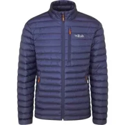 Rab Warme Stepp-Und Daunenjacke &ndash; Herren &ndash; Microlight Jacket Microlight Jacket Deep Ink Marmalade für Herren Größe S Blau