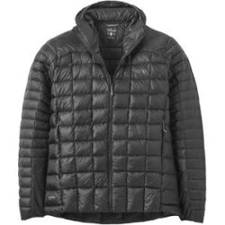 Rab Leichte Stepp-Und Daundenjacke für PrimaLoft® das Bergsteigen  Mythic Alpine Light Jacket Black für Herren Größe L schwarz