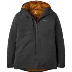 Rab Wärmende Jacke mit Isolierung aus PrimaLoft® Xenair Alpine Jacket Black für Herren Größe M schwarz