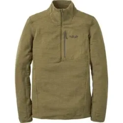 Rab Leichtes, atmungsaktives technisches Fleece &ndash; Herren &ndash; Ascendor Light Pull-On Ascendor Light Pull-On Oak für Herren Größe L -